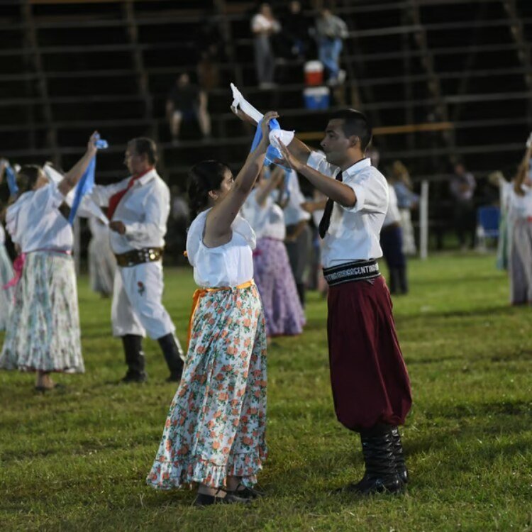 Momento del festival de Diamante Baila